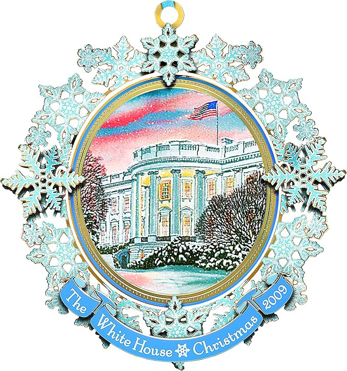 2009 White House Christmas Ornament, First Electric Christmas Lights | Amazon (US)