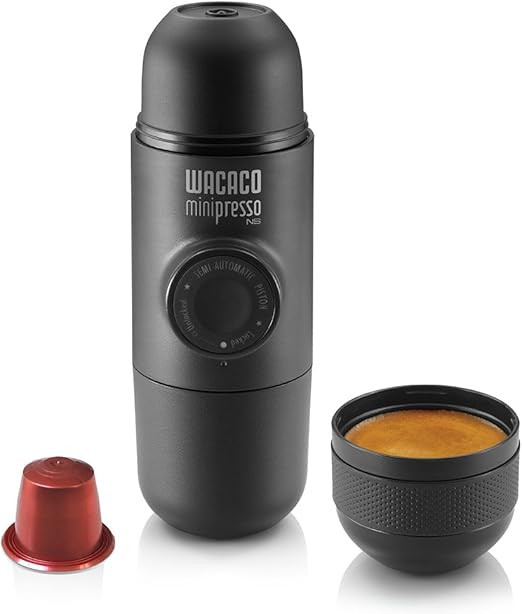 WACACO Minipresso NS, Portable Espresso Machine, Compatible Nespresso Original Capsules and Compa... | Amazon (US)
