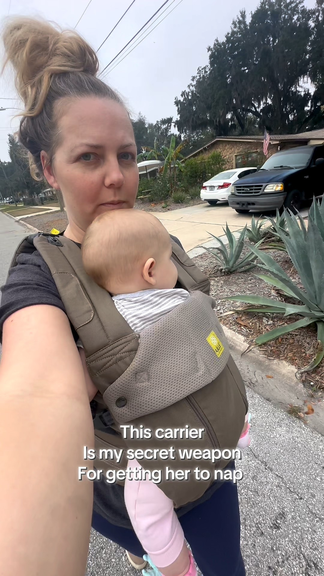 This carrier grows with her baby but she loves it! Instantly falls asleep 

#LTKKids #LTKBaby #LTKmomlife