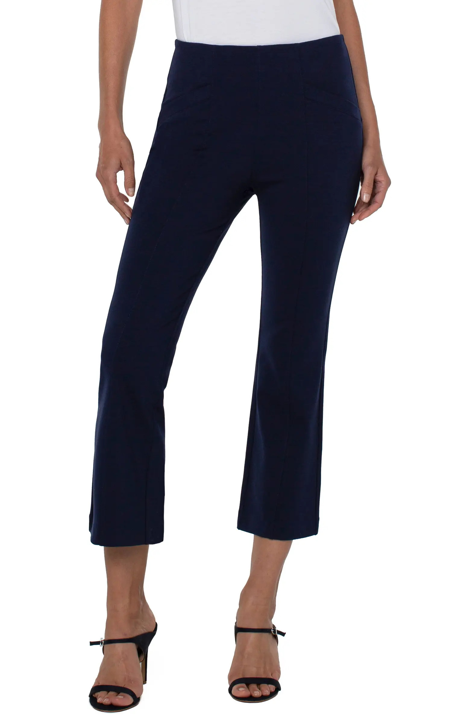 Stella Crop Kick Flare Trousers | Nordstrom