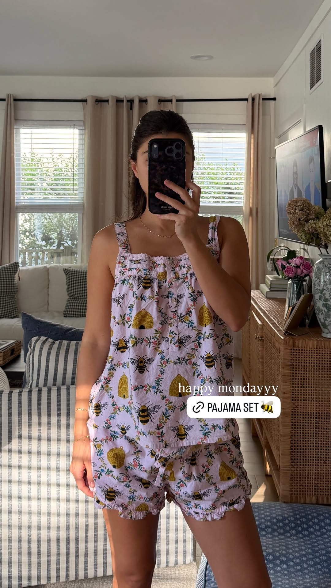 [5/19/26] obsessed with this pajama set! perfect for summer busy bees 🐝 

 #LTKgrwm #LTKootd