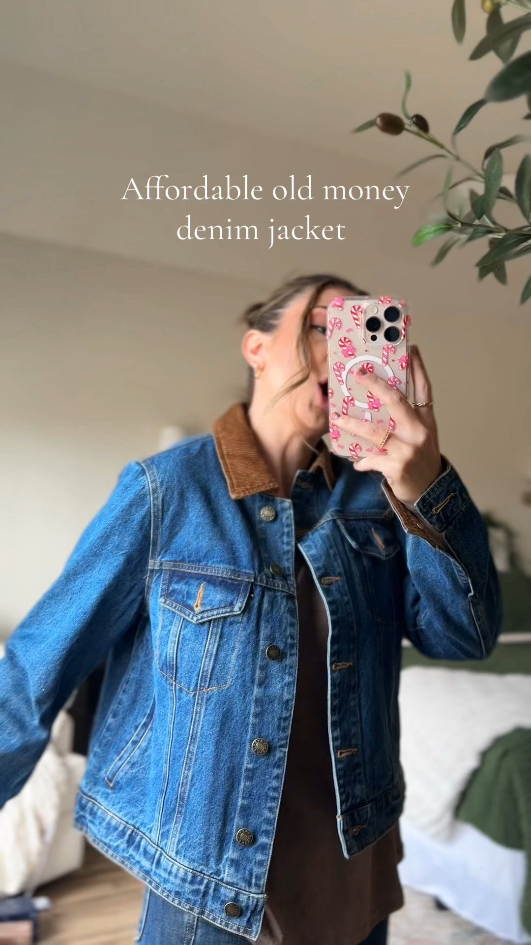 Denim jacket with corduroy detail 

#LTKFindsUnder100 #LTKootd #LTKFindsUnder50