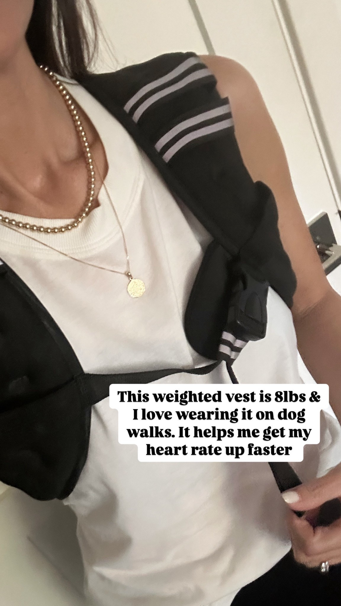 This weighted vest is game changer for my walks. Helps get my hear rate up faster. I use the 8lb vest
StylinByAylin, Aylin #amazon #selfcare

#LTKfitnessgoals #LTKActive #LTKStyleTip