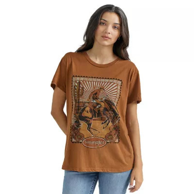 Wrangler Women's T-Shirt, Desert Buck | Tractor Supply