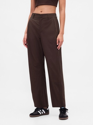 GapFit Tech High Rise Barrel Pants | Gap (US)