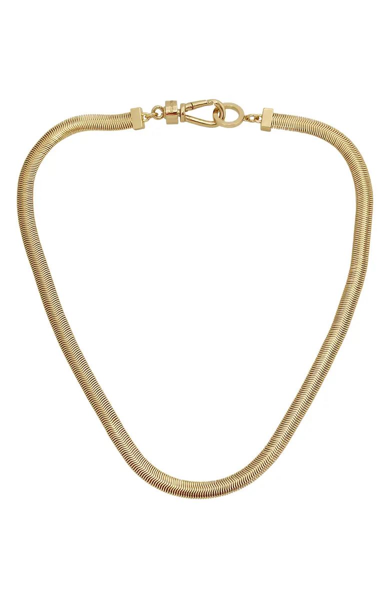 AllSaints Flat Link Collar Necklace | Nordstrom | Nordstrom