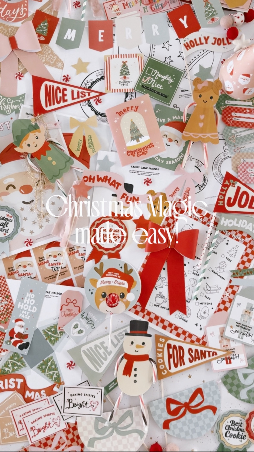 Printable fun for the holiday magic made easy! Mamas get the gift that keeps giving with a printable membership, but you can find some of the magic in the shop - decor fun, holiday crafts, kids activities, Christmas diy and so much more! 

#LTKKids #LTKSeasonal #LTKHoliday