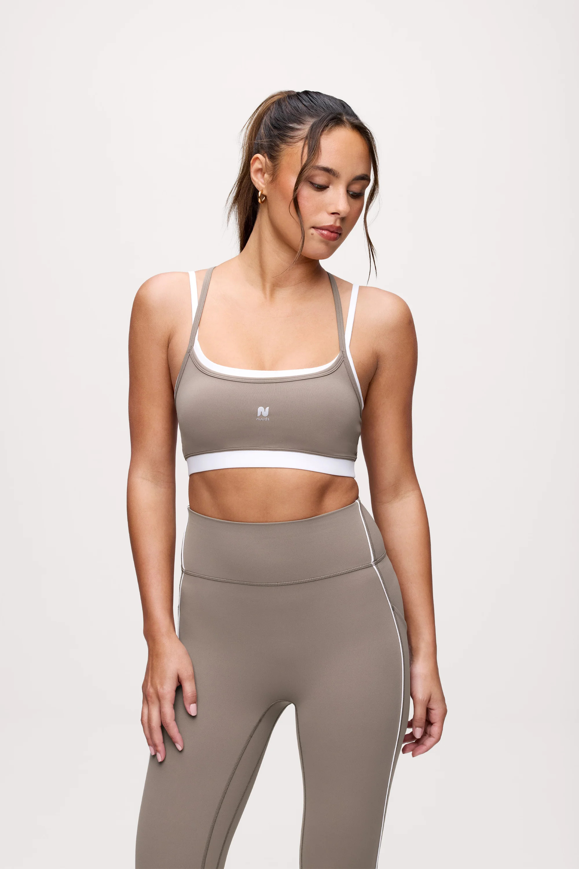 Motion
      
    
  
  Contrast Layering Bra | nuuds