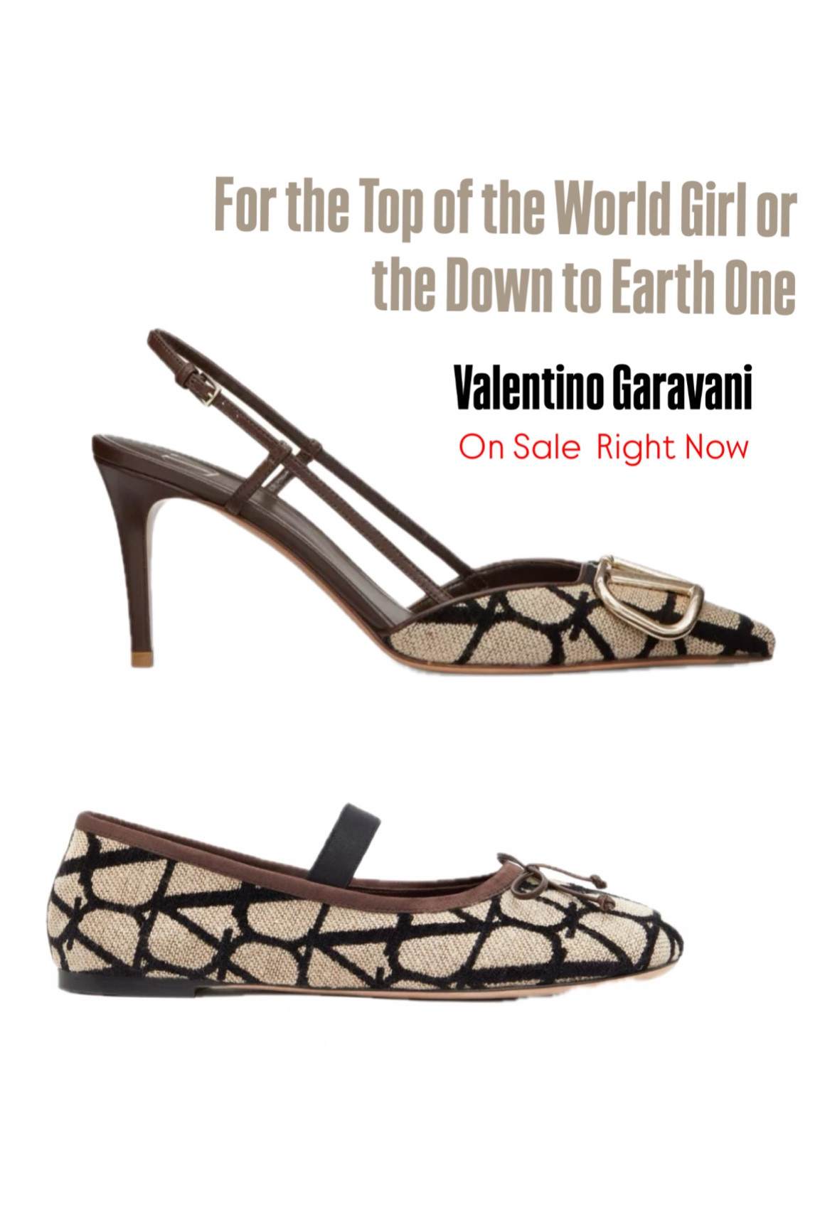 Valentino Garavani Heels-pumps and ballerina flats shoes
On Sale right now 
Party, cocktail, wedding every day shoes 

#LTKSaleAlert #LTKStyleTip #LTKParties