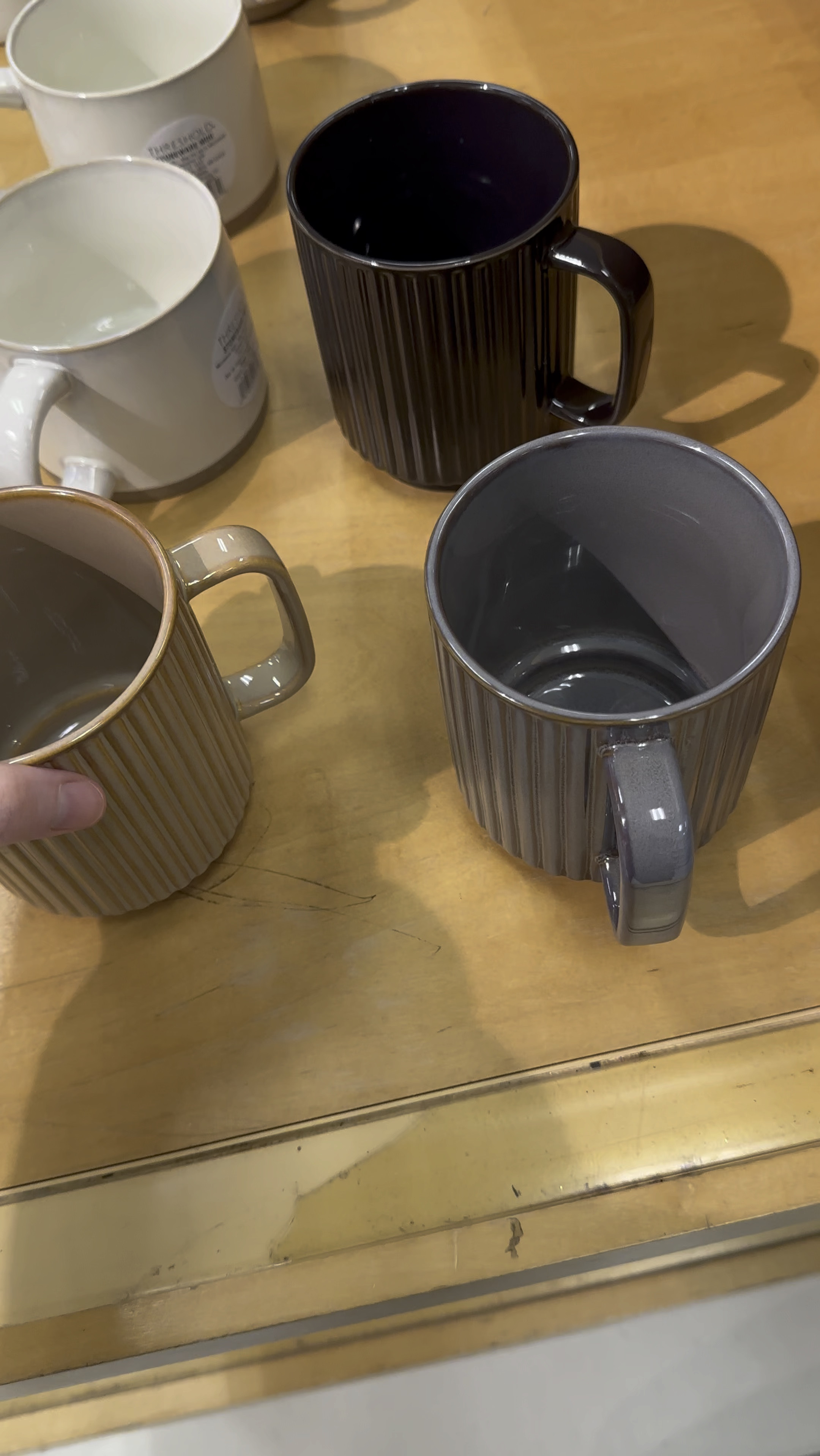 Love these new stoneware mugs from Target for only $5 

Target 
Coffee mug 
Home decor 
Stoneware mug 
Tea mug 

#LTKfindsunder50 #LTKhome #LTKsalealert