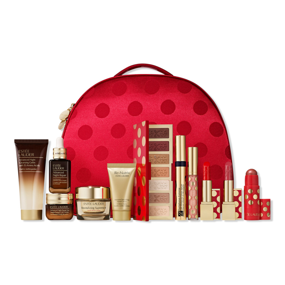 Estee Lauder Holiday Blockbuster Beauty 12-Piece Gift Set for $90 With Any Estee Lauder Purchase | Ulta
