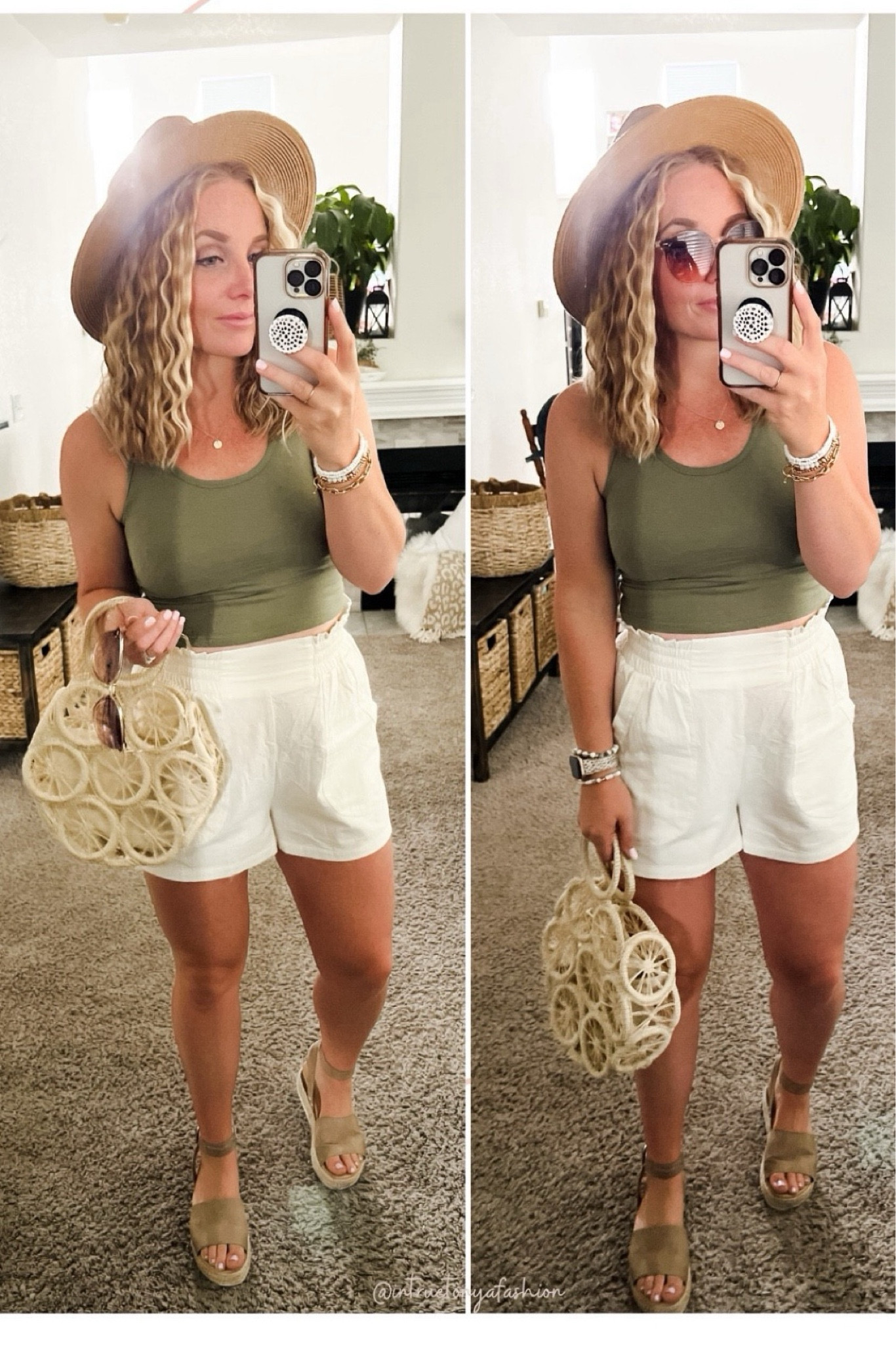 Spring break vacation outfit with a crop tank top, linen shorts, sandals, and cute summer handbag. Everything fits TTS.  The shorts are apart of a 2 piece set. 

//Amazon outfit ideas, casual outfit ideas, casual fashion, amazon fashion, found it on amazon, amazon casual outfit, cute casual outfit, outfit inspo, outfits amazon, outfit ideas, Womens shoes, amazon shoes, Amazon bag, purse, size 4-6, early spring outfits, winter to spring transition outfit, resort wear, spring break, travel, #ltkshoecrush #ltkfindsunder100 #ltkitbag #ltksalealert

#LTKstyletip #LTKtravel #LTKfindsunder50