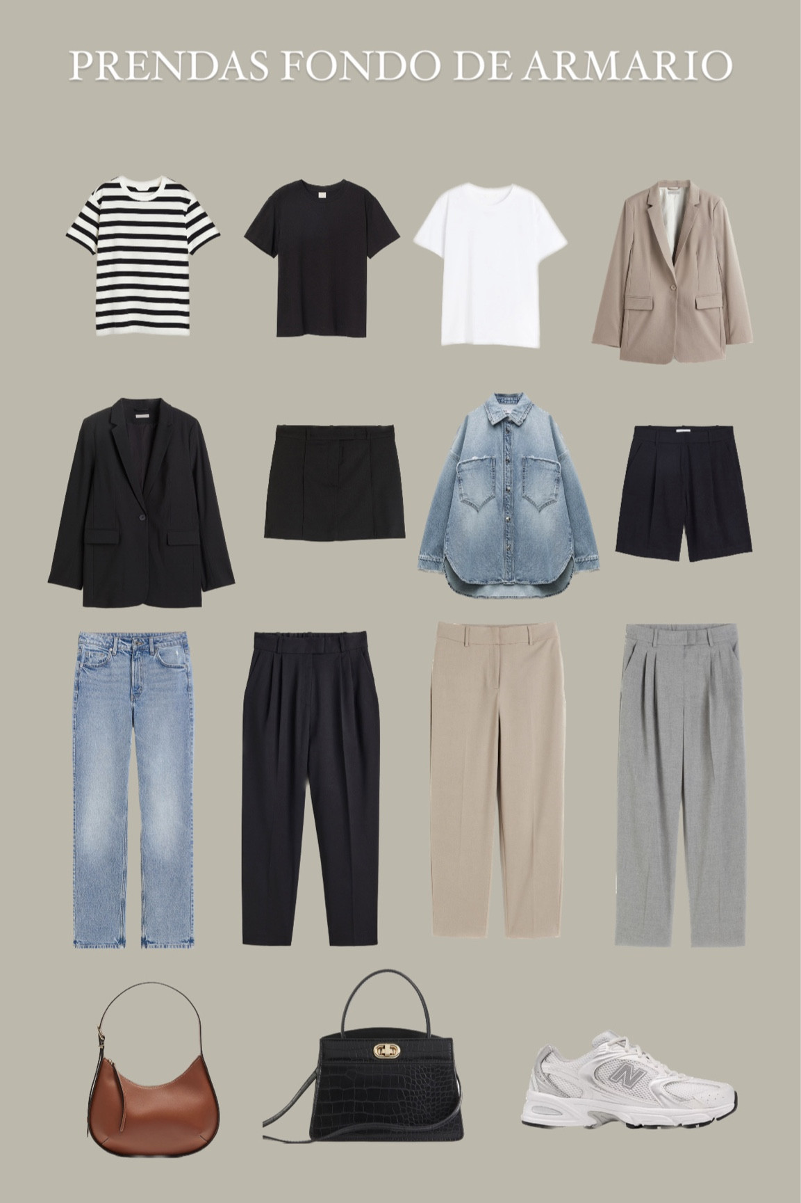 Prendas básicas para empezar a crear tu buen fondo de armario 

#LTKeurope #LTKstyletip #LTKSeasonal