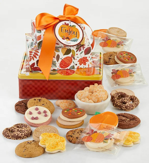 Fall Gift Tin Tower | Cheryl's