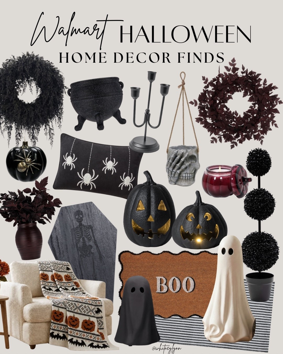 Walmart Halloween decor is seriously SO cute this year 🎃🖤 From cozy spooky finds to little ghosts, light-up pumpkins, wreaths + the cutest BOO doormat, these are such easy ways to make your home feel festive without going overboard.

I linked all of my favorite Walmart Halloween home finds here 👻 Which one would you add to your cart first?

#LTKHome #LTKSeasonal #LTKFinds #WalmartFinds #HalloweenDecor #HalloweenHomeDecor #FallHomeDecor #SpookySeason

#LTKSeasonal #LTKSaleAlert #LTKmomlife
