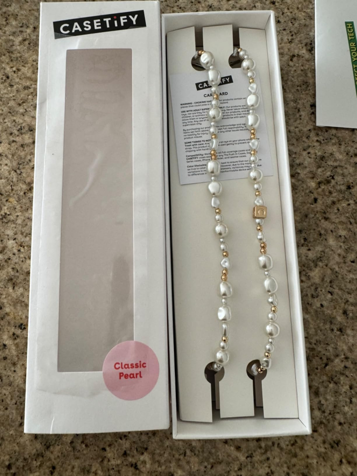 CASETiFY Cross-body Charm [Classic Pearl/Cold Heart/Glossy Rainbow/Sweet Gummy Bear/Onyx] | Amazon (US)