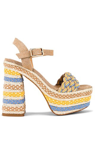 Anne Platform Sandal in Multicolor | Revolve Clothing (Global)