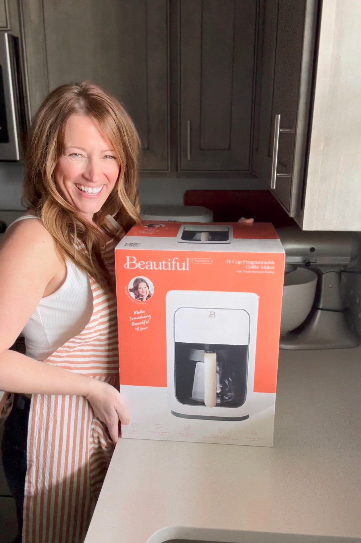 Falling in love with this new coffee maker! It’s white and gold, and so sleek and beautiful! 😍

#LTKhome