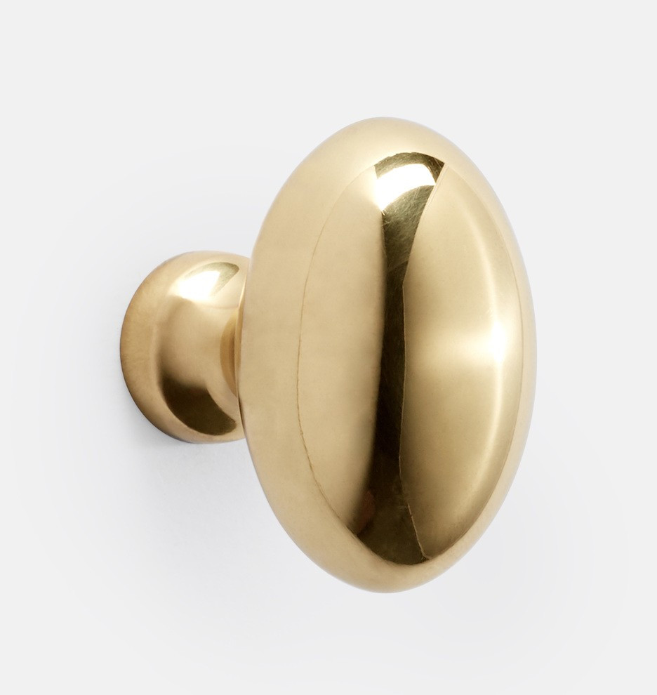Medium Oval Cabinet Knob
 | Rejuvenation | Rejuvenation