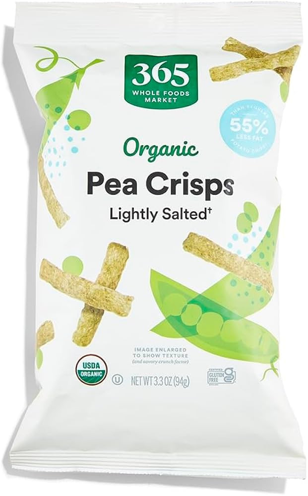 365 by Whole Foods Market, Crisp Pea Lightly Salted Organic, 3.3 Ounce | Amazon (US)