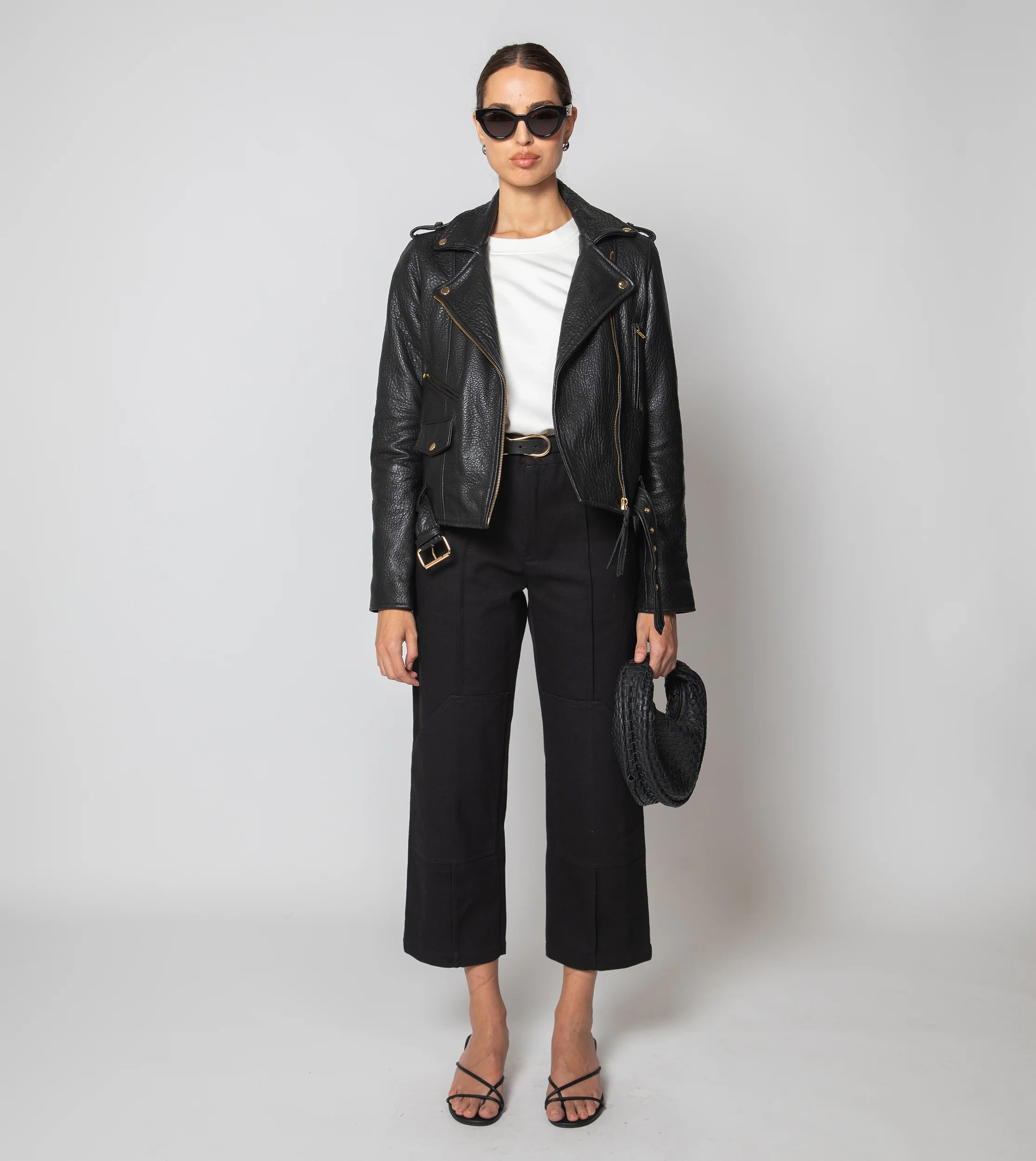 Shop the Asher Leather Jacket | Cleobella's Perfect Leather Jacket | Cleobella LLC