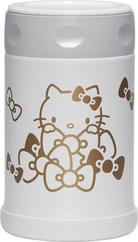Zojirushi SW-EAE50KTWA Stainless Steel Food Jar, 17-Ounce, Hello Kitty Collection White | Amazon (US)