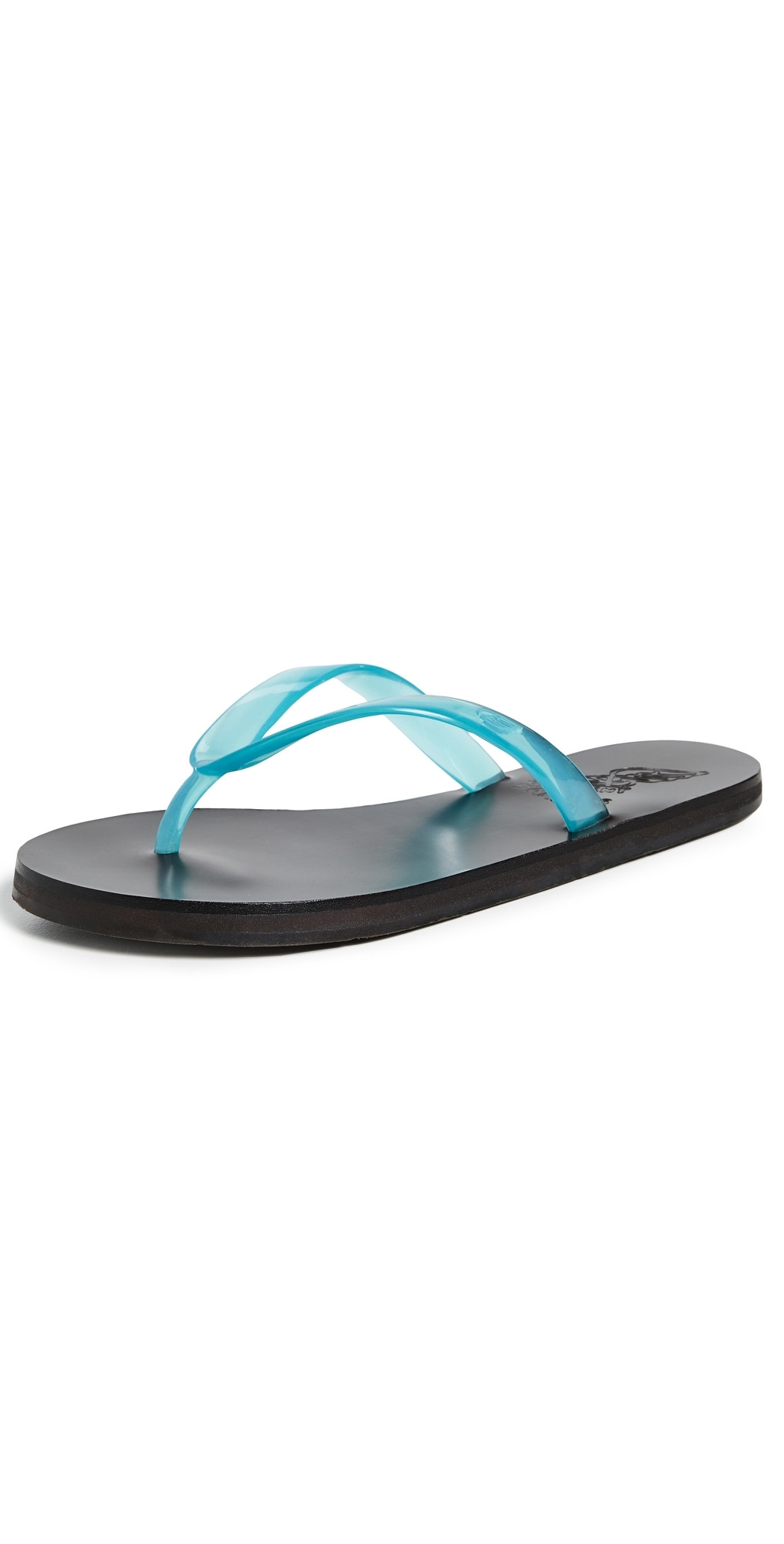 Ancient Greek Sandals Saionara Jelly Sandals Clear Blue 39 | Shopbop