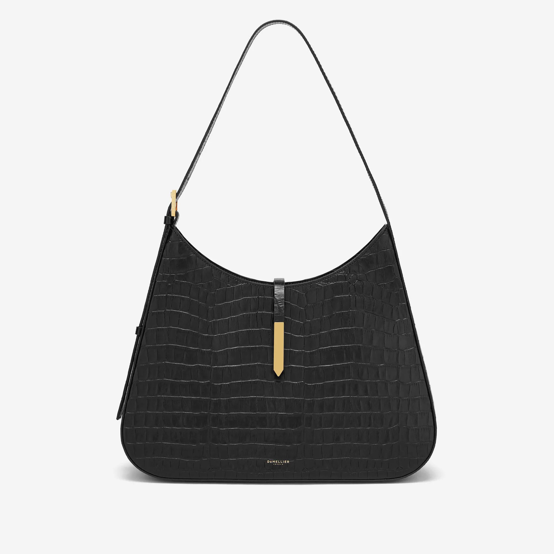 The Large Tokyo | Black Croc-Effect | DeMellier | DeMellier