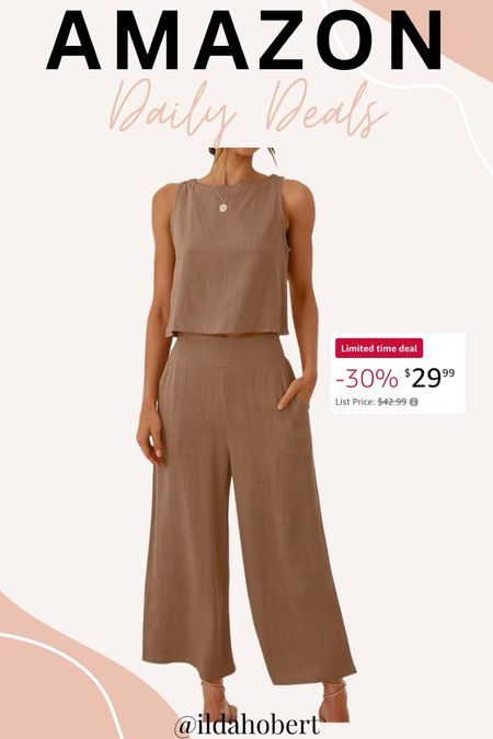 Amazon daily deal - 30% off today!

Vacation outfit, affordable fashion, beach, resort wear, Amazon sale, Amazon deal, jumpsuit, spring fashion, spring outfit, summer fashion, summer outfit

#LTKstyletip #LTKfindsunder50 #LTKsalealert