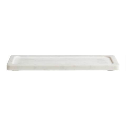 White Marble Vanity Tray | World Market