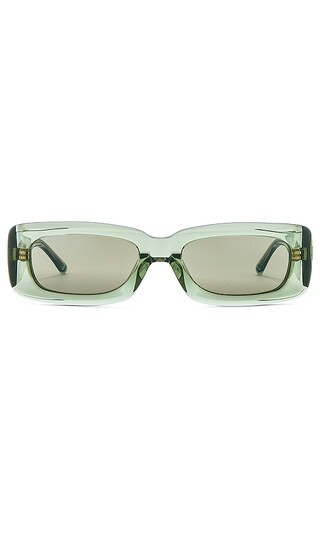 X Linda Farrow Mini Marfa in Green | Revolve Clothing (Global)