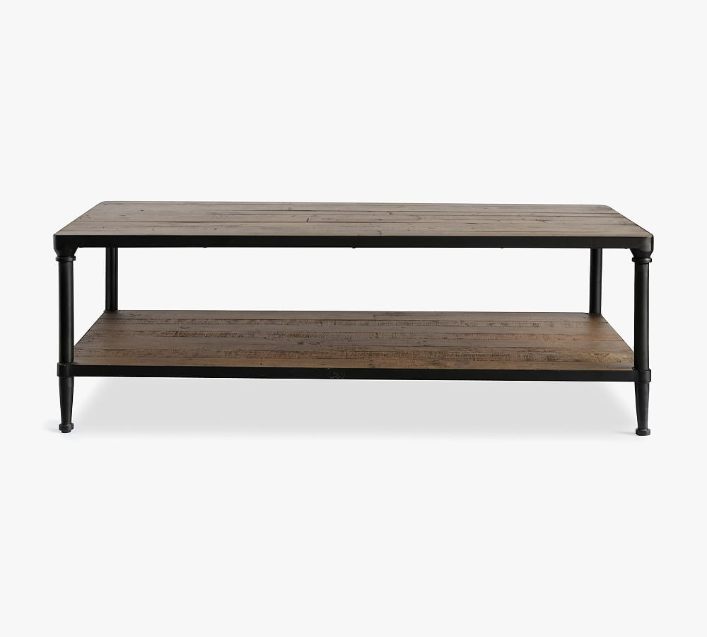 Juno Rectangular Reclaimed Wood Coffee Table | Pottery Barn (US)