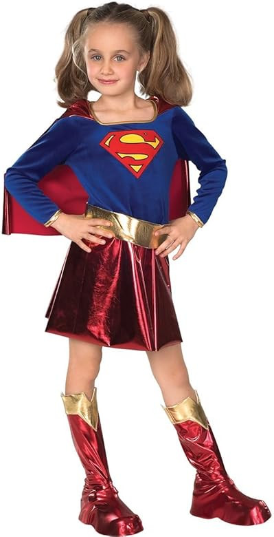 Deluxe Supergirl Kids Costume | Amazon (US)