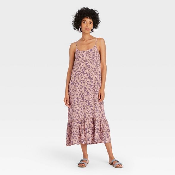 Women's Sleeveless Ruffle Hem Dress - A New Day™ | Target