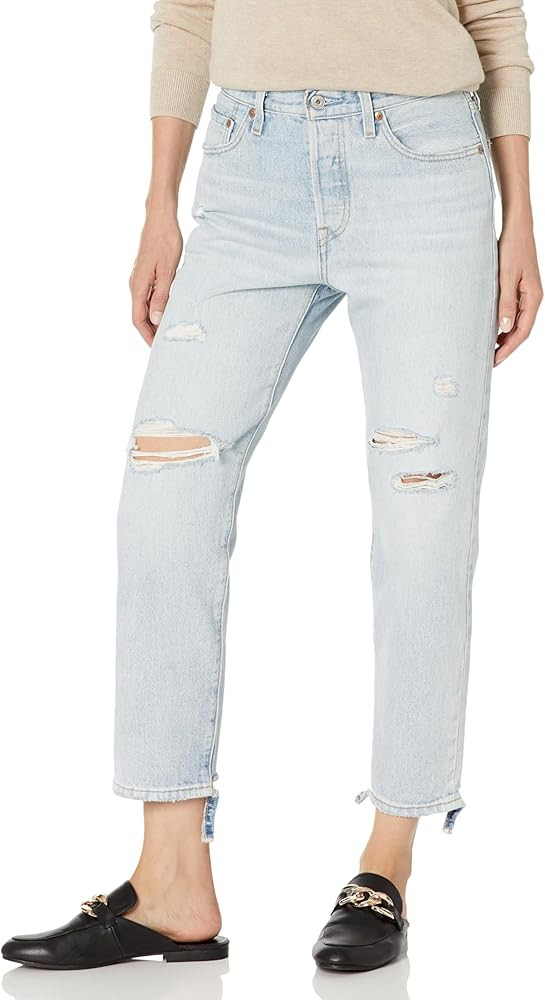 Levi's Women's 501 Crop Jeans | Amazon (US)