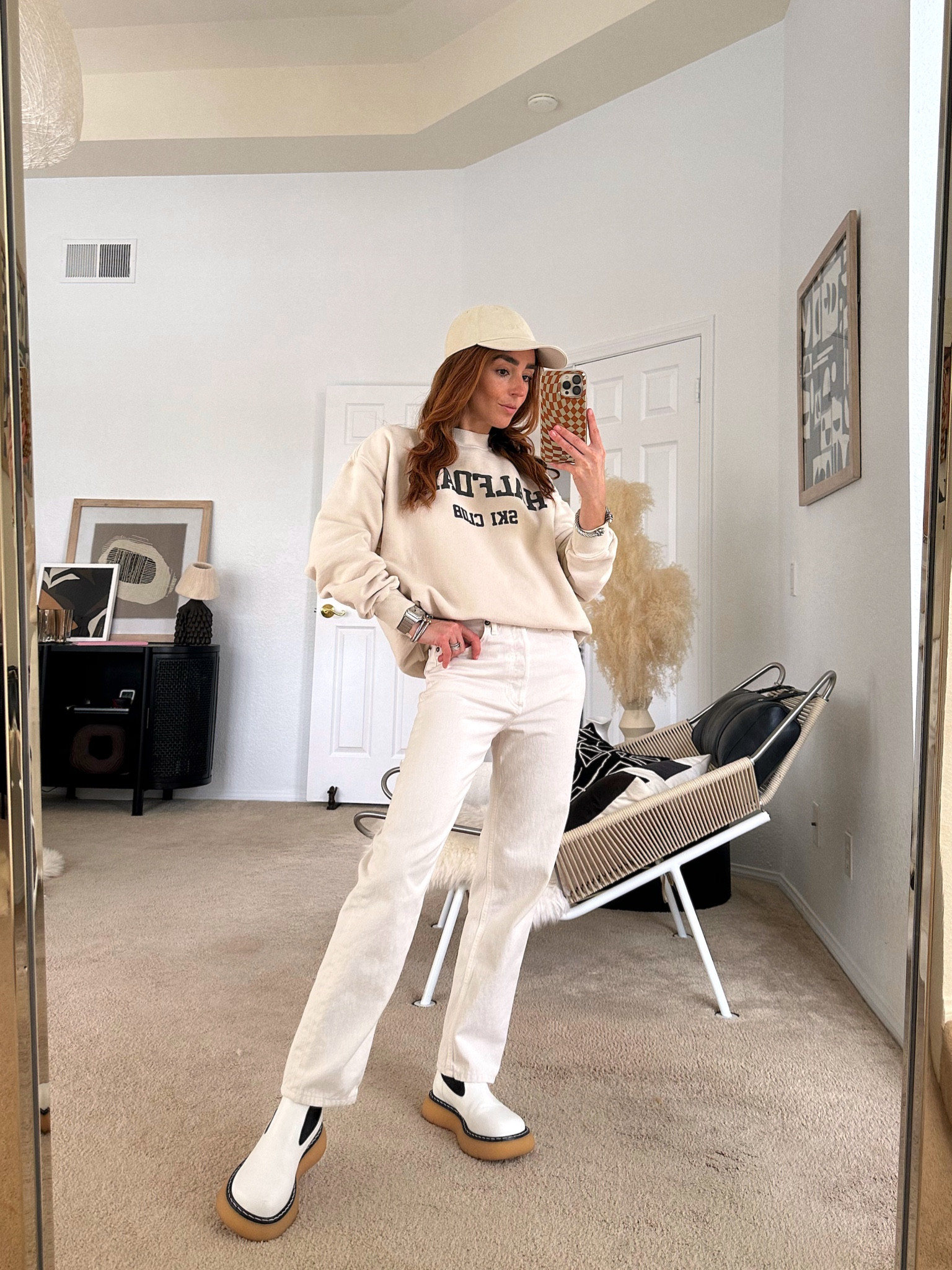 Some days are made for sweet no-fuss outfits and today was no exception.🍨🍦🤍

I am slightly embarrassed to admit that this is the second time I dress up since returning home from our back-to-back travels. And by dress up I mean in anything not relating to sweatpants and lounge suits. Cue, this outfit. 

An otherwise very casual sporty look but, the monochromic styling in tones of cream elevate the outfit to a slightly more elegant version and elevate my styling mood! Finished the look with a taupe floor length cardigan (old @zara ) and a grey sweater draped over the shoulders (old @khaite_ny ) and my never fails @prada to give it a little more dimension. 🙌🏼



#LTKstyletip #LTKSale #LTKunder100