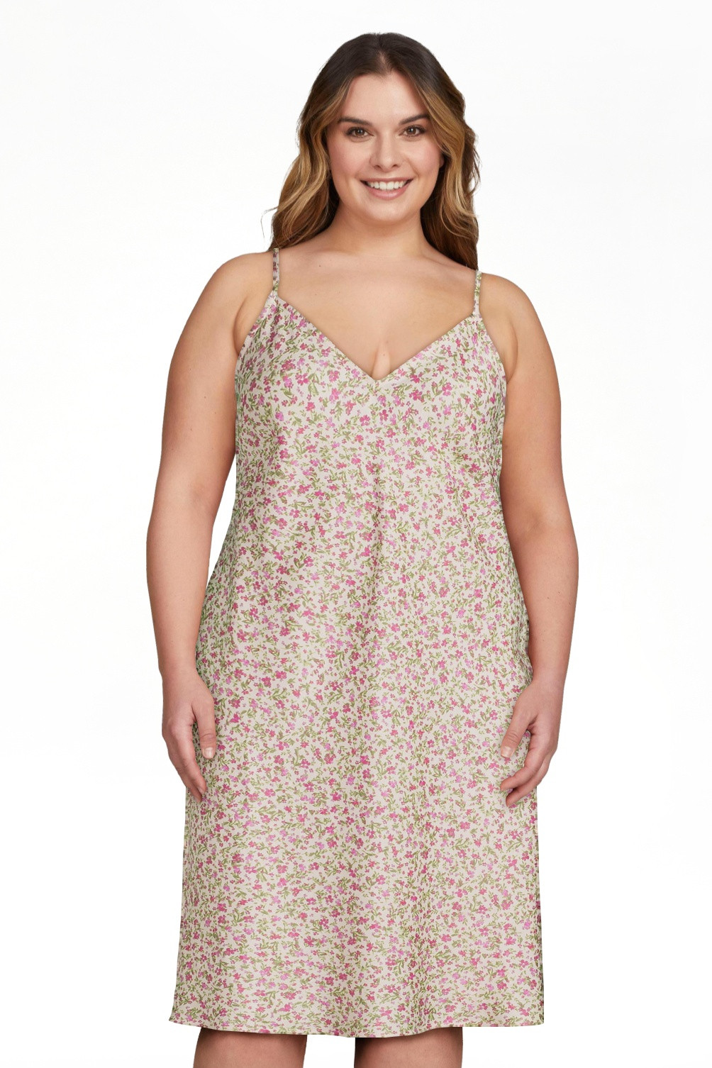 Time and Tru Women's Bias Cut Slip Dress | Walmart (US)