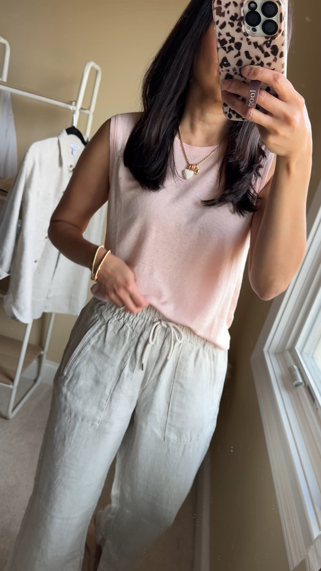 Spring break. Vacation. Resort wear. 
My favorite linen pieces for vacation. 
( Currently on sale 25% off + additional 10% off)
- I recently shared my favorite cotton gauze pieces to pack for vacation. Here are my favorite linen options. 
-I have had these linen tank tops, wide leg pants, button down shirts, and shorts from previous seasons over the years in different colors and the quality is great. 
- Linen tank top has a good cut and can be worn casually with shorts or dressed up with pants. True to size. 
- Wide leg linen pants have good details and the cutest split hem detail. I size down and take the petite length at about 5’4. 
- Button down linen shirt can be worn alone or as a layering piece. True to size. 
- Clear strap sandals have a padded flexible sole and are comfortable. Chic pointed toe design. Also comes in a beautiful brown  True to size. 
- My most worn charm necklace. 
- Stretch bracelets.
- Woven bag in rattan leather. 


#LTKTravel #LTKOver40 #LTKootd