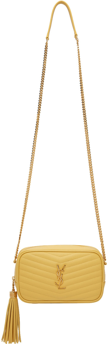 Yellow Mini Lou Bag | SSENSE