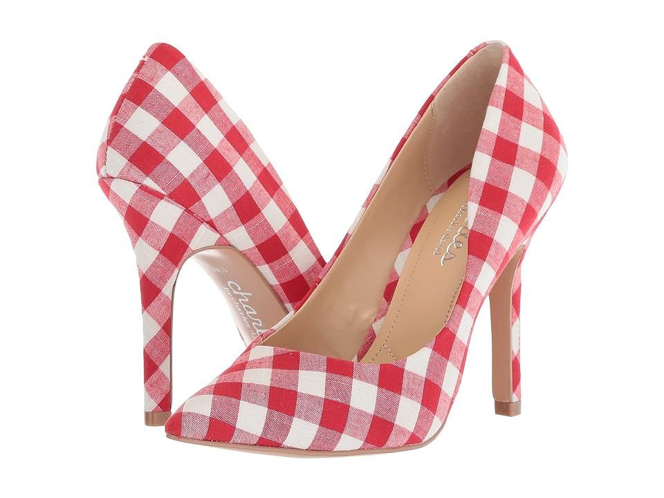Charles by Charles David Maxx (Red/White Gingham) High Heels | Zappos