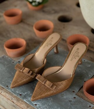 Antonio Melani x Style Bungalow Lido Raffia Bow Detail Dress Mules | Dillard's | Dillard's