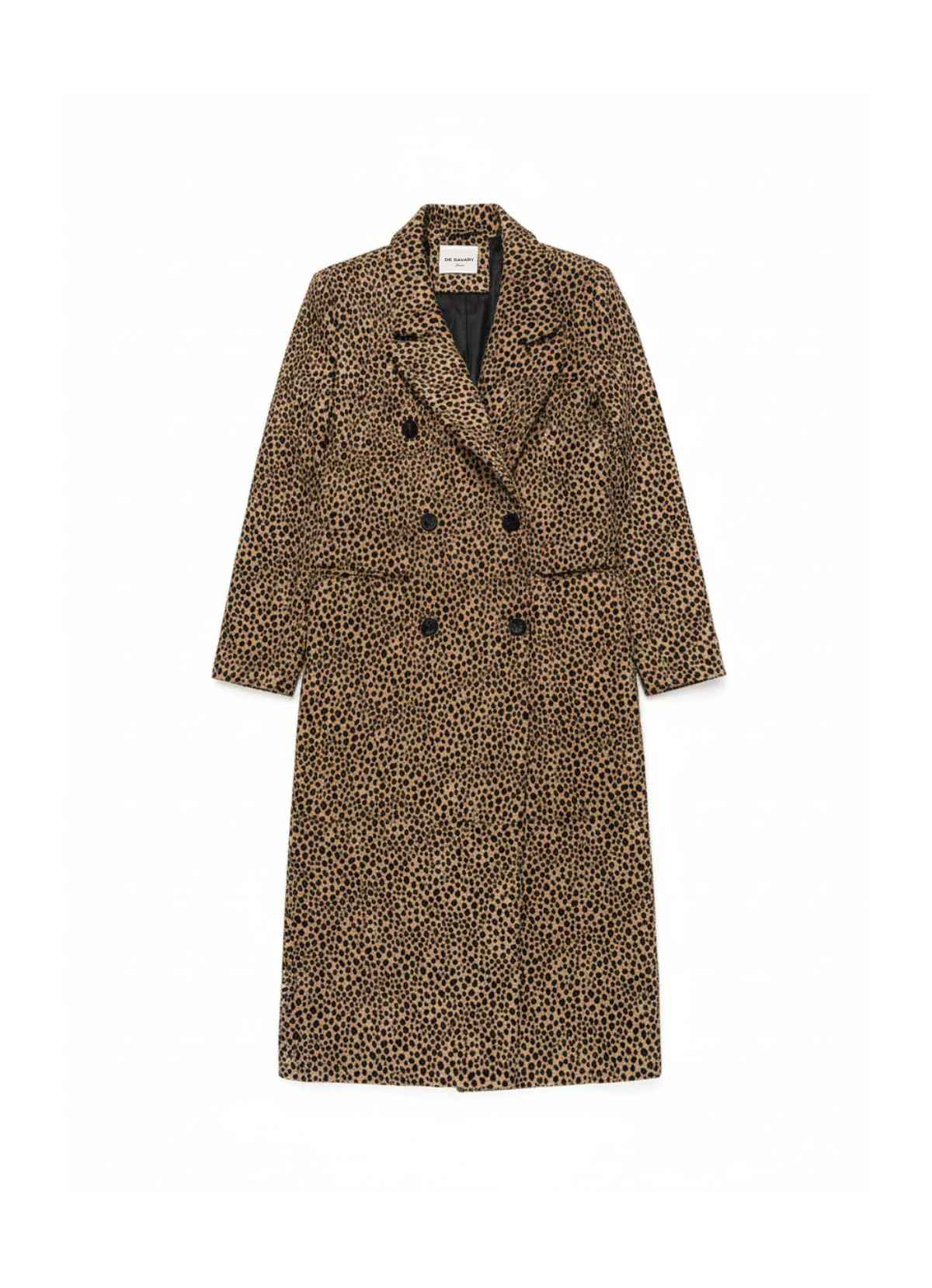 Leopard Print Pony Hair Coat | DE SAVARY LONDON