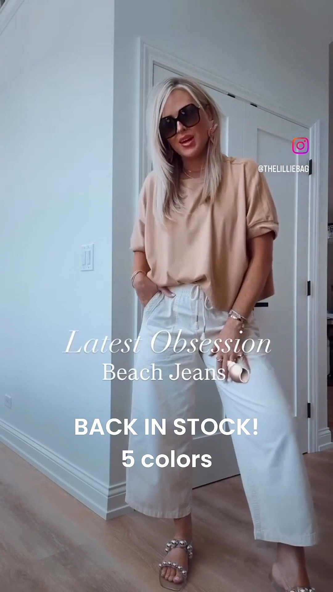 BACK IN STOCK! 5 colors! 🌴✈️

My latest obsession! Beach jeans in ALL the colors please! These are bone white! Same great fit- I did small.
Amazon tee: small 
Sandals: tts

Sandals. White jeans. Resort wear. Spring outfit. 

#LTKootd #LTKTravel #LTKSeasonal