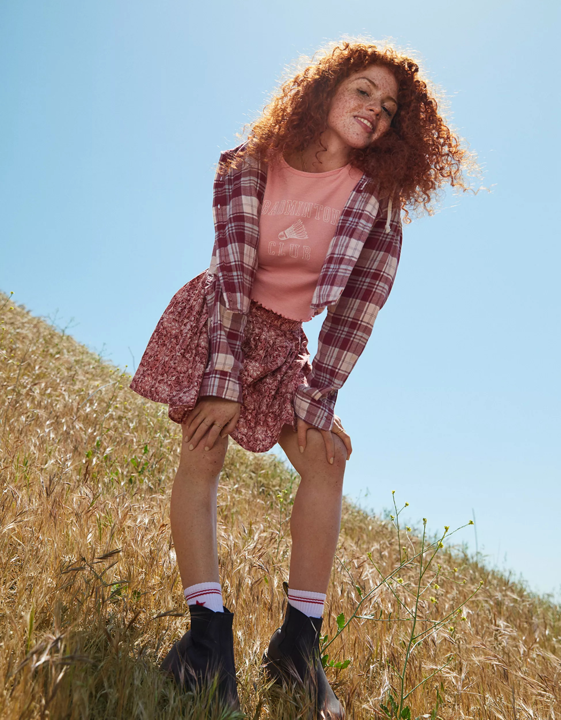 AE Pleated Mini Skirt | American Eagle Outfitters (US & CA)