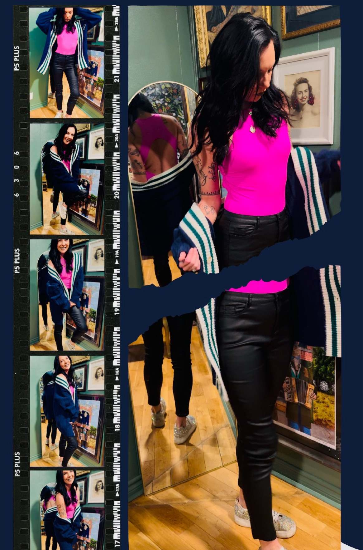 Hot Pink and Navy will always be a look. Sparkly Shoes are a bonus ✨ 

#LTKStyleTip #LTKU #LTKParties