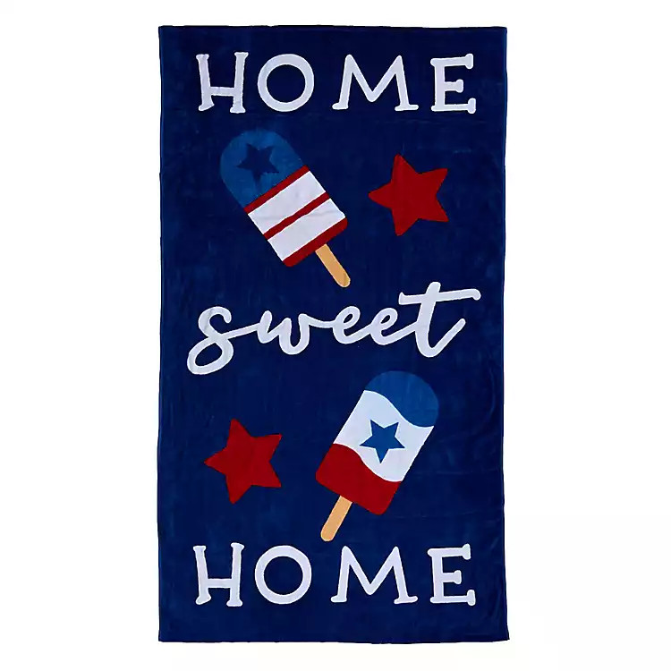 New! Home Sweet Home Popsicles Beach Towel | Kirklands
