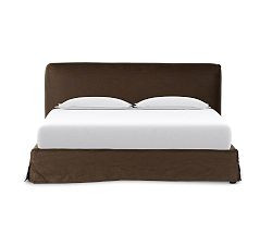 Andrea Slipcovered Platform Bed | Pottery Barn (US)