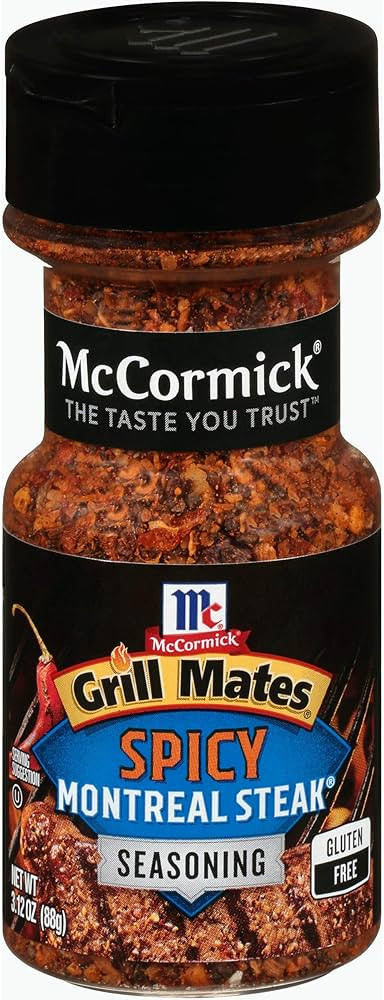 McCormick Grill Mates Spicy Montreal Steak Seasoning, 3.12 oz (Pack of 6) | Amazon (US)