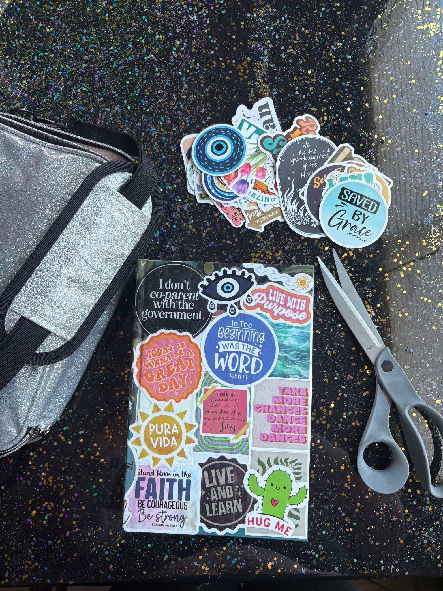 I got a new Bible that isn’t as bulky as the one I would usually use. This one actually fits in my Bible cover carrying case and as much easier to carry around. I went with the women’s Bible because it has really good reviews. I had to personalize it with some stickers!!! I’m also putting a vision board on the interior pages. #bible 

#LTKStyleTip #LTKHome #LTKFamily