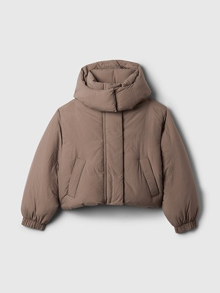 Cropped Duvet Wrap Puffer Jacket | Gap (US)